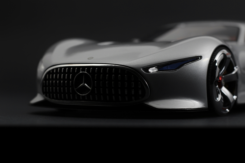 Illustration for article titled Pinnacle Piece: Mercedes-Benz AMG Vision Gran Turismo from Model 777